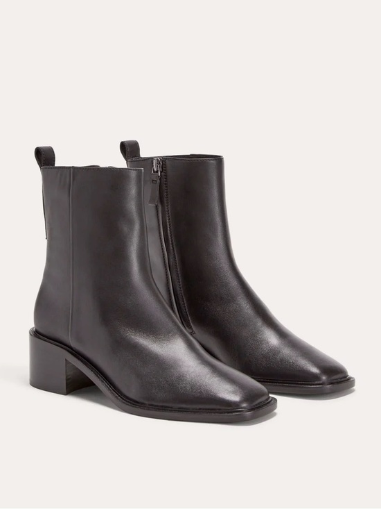 Everlane Shoes - Everlane The City Boot Black Leather Women’s Size 8